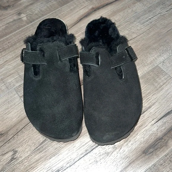 Birkenstock Boston Sherling - Picture 1 of 6